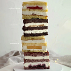 Бенто-торт «Happy Birthday» (конфетти)