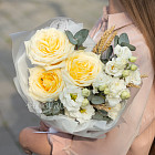 Букет «Сливочный крем»