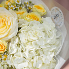 Букет «Лимонный крем»