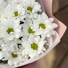 Букет хризантем «Простая красота»