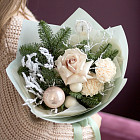 Букет «Морозная вуаль»