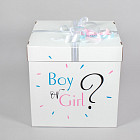 Большая коробка с мини-шариками «Boy or Girl?» (мальчик)