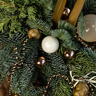 Композиция со свечами «Горячий шоколад»