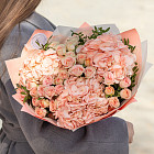 Букет «Персиковое суфле»