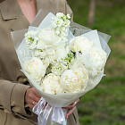 Букет из маттиолы «Воздушное суфле»