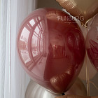 Набор: большой шар и связка «Marsala»