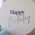 Бенто фотозона с мольбертом «Синий китёнок»