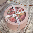 Композиция с макарунами «Розовый жемчуг»