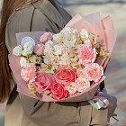 Букет «Нежный румянец»