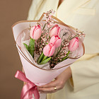 Букет тюльпанов «Лёгкий бриз»