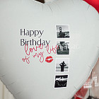 Набор: сердце с фотографиями и связка «My Love»