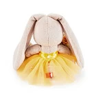 Мягкая игрушка «Зайка Ми в желтой юбочке и с букетом»