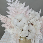 Готовая интерьерная композиция из сухоцветов №5