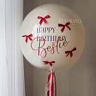 Набор: стеклянный шар и связка «Cranberry»