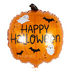 Шар из фольги «Тыква» (Happy Halloween)