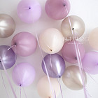 Воздушные шары под потолок «Аметист»