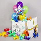 Большая коробка-сюрприз с шарами «Joy»